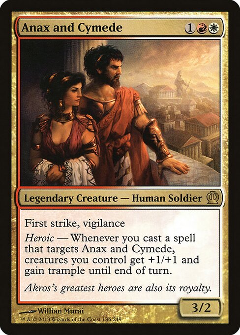Anax and Cymede THS-186 Rare Good Englisch
