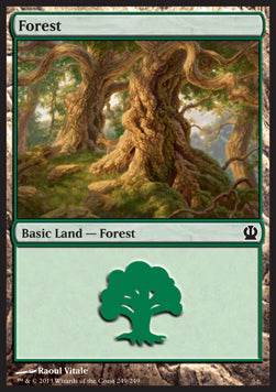 Wald (V.4) THS-249 Land Excellent Deutsch Foil