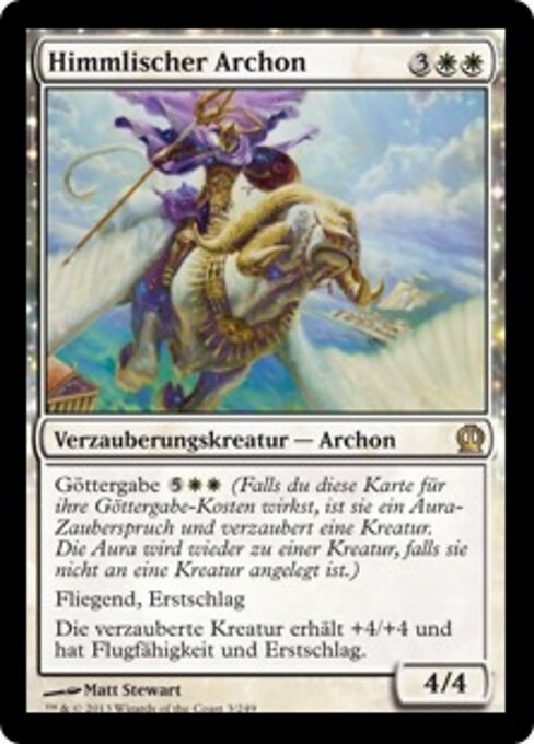Himmlischer Archon THS-3 Rare Excellent Deutsch