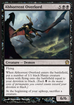 Abhorrent Overlord THS-75 Rare Good Englisch