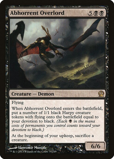 Abhorrent Overlord THS-75 Rare Good Englisch