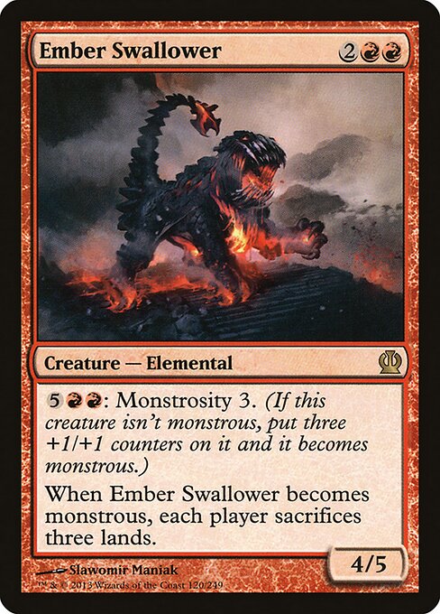 Ember Swallower THS-120 Rare Excellent Englisch