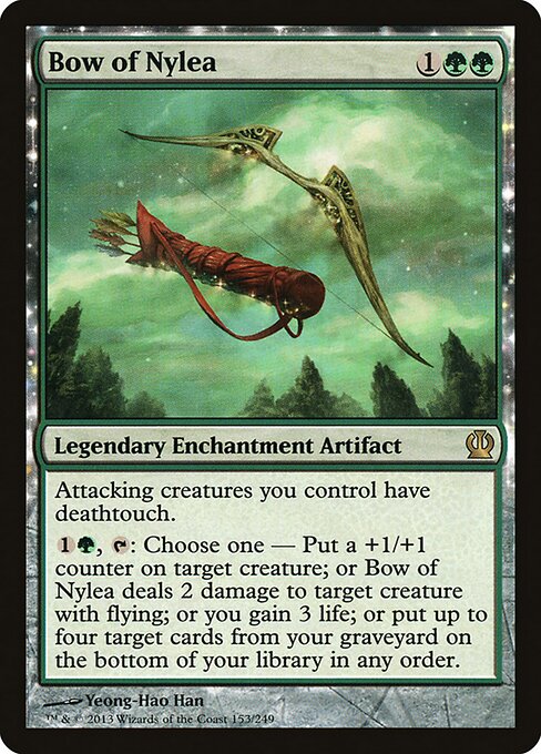 Bow of Nylea THS-153 Rare Good Englisch