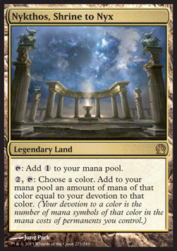 Nykthos, Shrine to Nyx THS-223 Rare Excellent Standard Chinesisch