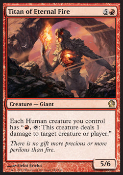 Titan of Eternal Fire THS-144 Rare Excellent Englisch Foil