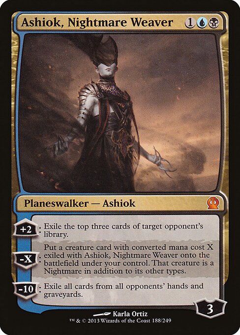 Ashiok, Nightmare Weaver THS-188 Mythic Good Englisch