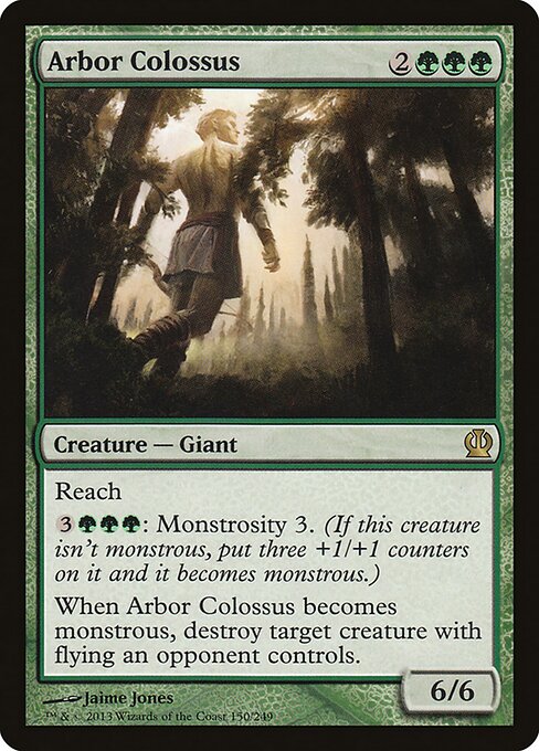 Arbor Colossus THS-150 Rare Excellent Englisch