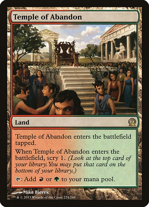 Temple of Abandon THS-224 Rare Excellent Englisch
