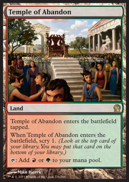 Temple of Abandon THS-224 Rare Light Played Koreanisch