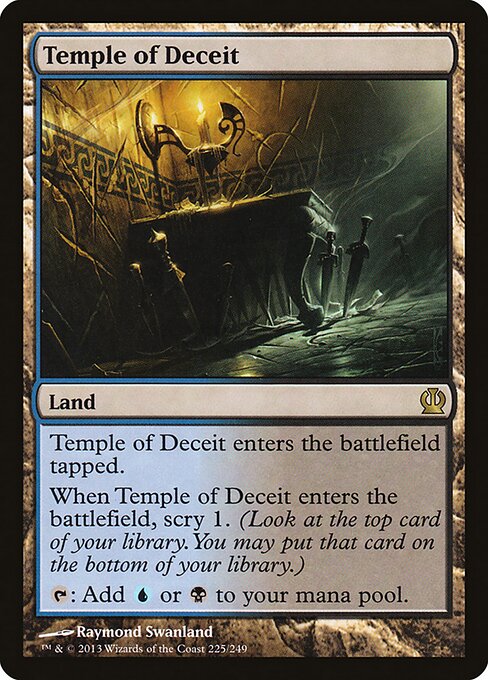 Temple of Deceit THS-225 Rare Excellent Englisch