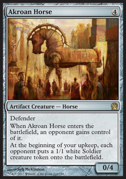 Akroan Horse THS-210 Rare Near Mint Englisch Foil