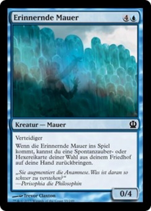 Erinnernde Mauer THS-55 Common Light Played Deutsch