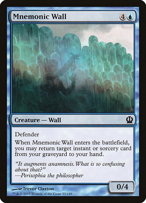 Mnemonic Wall THS-55 Common Good Englisch Foil