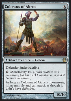 Der Koloss von Akros THS-214 Rare Excellent Englisch Foil