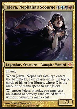 Jeleva, Nephalia's Scourge C13-194 Mythic Excellent Englisch