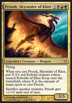 Prossh, Skyraider of Kher C13-204 Mythic Good Englisch