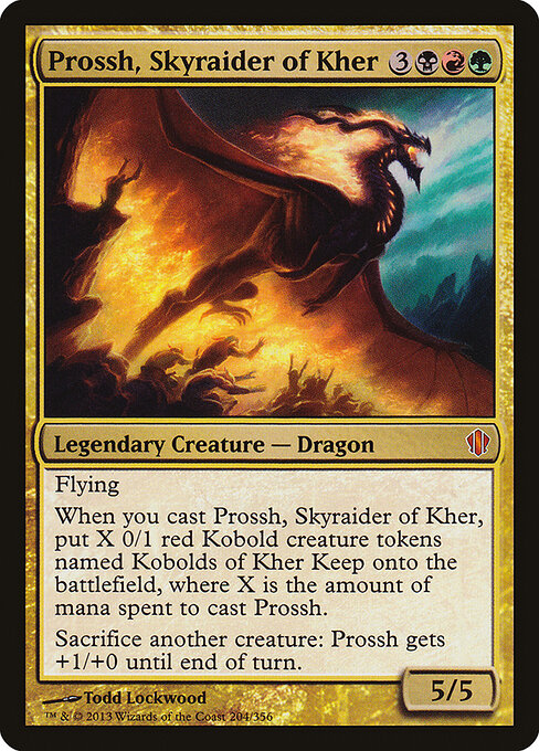 Prossh, Skyraider of Kher C13-204 Mythic Good Englisch