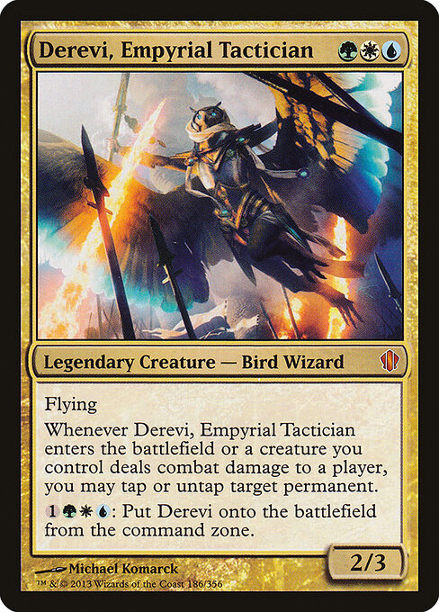 Derevi, Empyrial Tactician C13-186 Mythic Good Englisch
