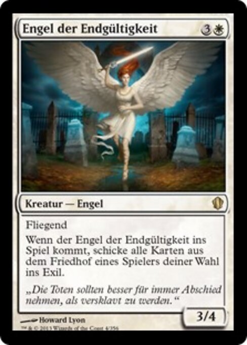 Engel der Endgültigkeit C13-4 Rare Excellent Deutsch