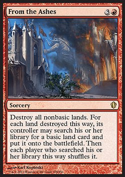 From the Ashes C13-108 Rare Played Englisch