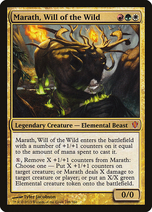 Marath, Will of the Wild C13-198 Mythic Good Englisch