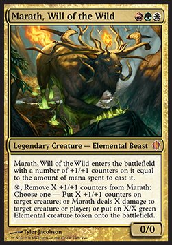 Marath, Will of the Wild C13-198 Mythic Excellent Englisch