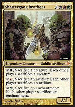 Shattergang Brothers C13-213 Mythic Excellent Englisch