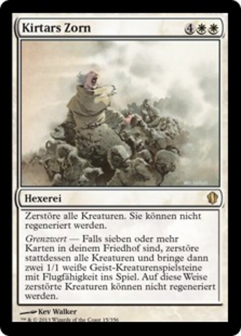 Kirtars Zorn C13-15 Rare Good Deutsch