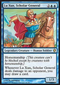 Lu Xun, Hochgelehrter General C13-49 Rare Excellent Englisch