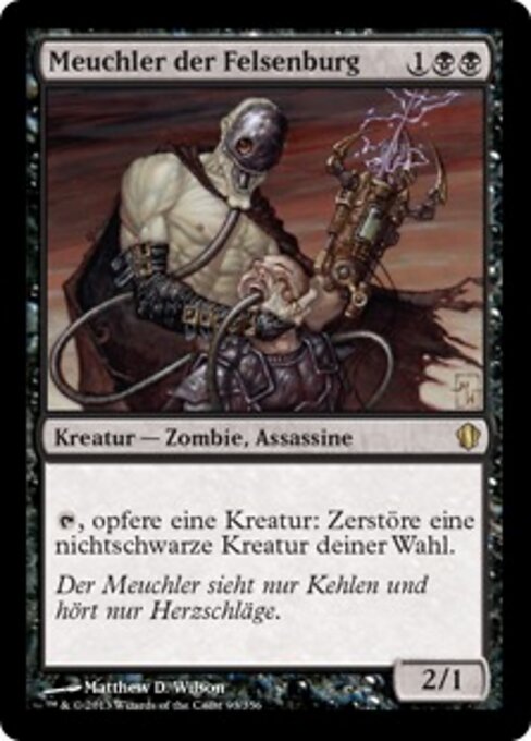 Meuchler der Felsenburg C13-93 Rare Light Played Deutsch