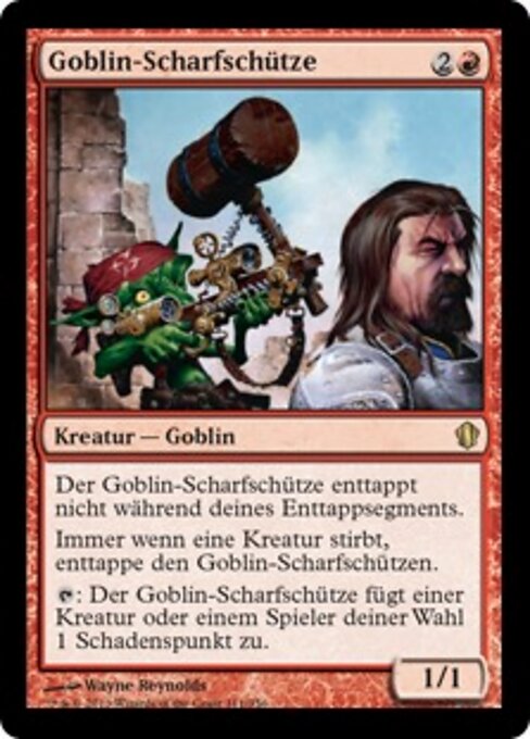 Goblin-Scharfschütze C13-111 Rare Good Deutsch