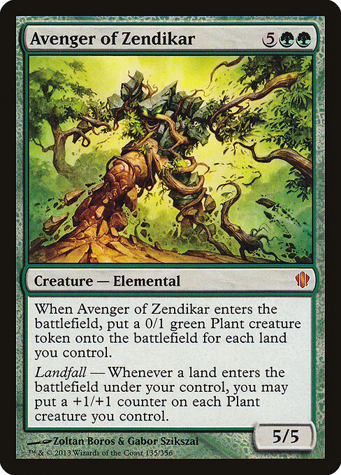 Avenger of Zendikar C13-135 Mythic Good Englisch