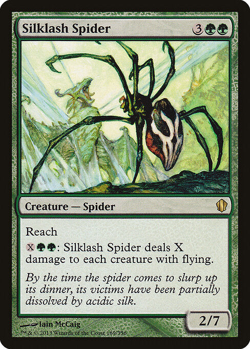 Silklash Spider C13-169 Rare Excellent Englisch