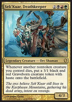 Sek'Kuar, Deathkeeper C13-210 Rare Good Englisch