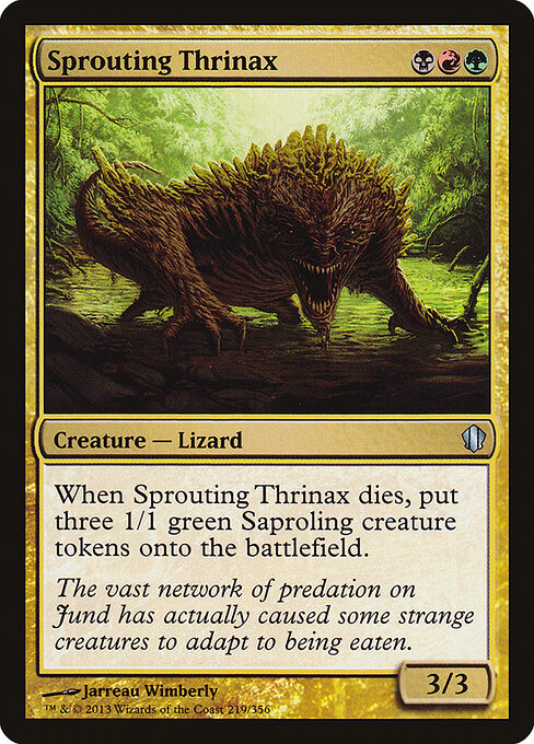 Sprouting Thrinax C13-219 Uncommon Good Englisch