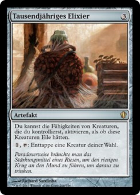 Tausendjähriges Elixier C13-266 Rare Good Deutsch