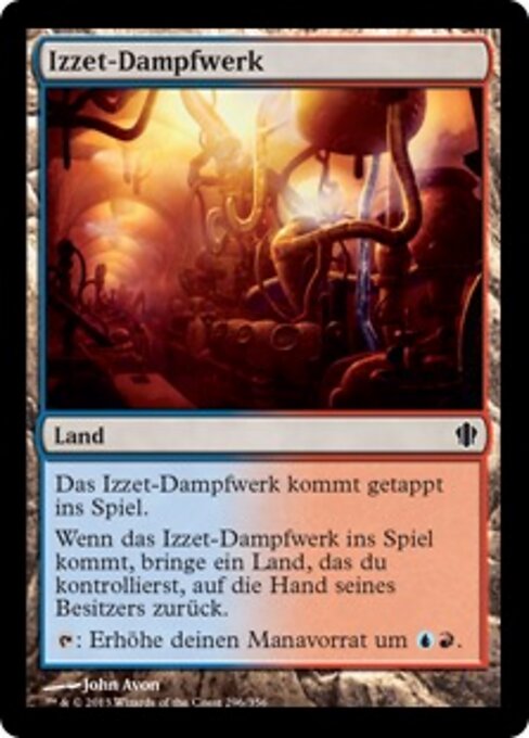 Izzet-Dampfwerk C13-296 Common Good Deutsch