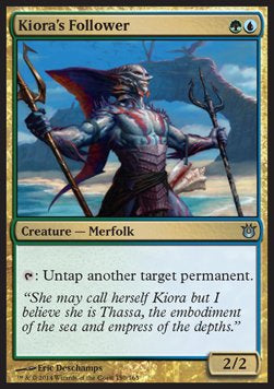 Kiora's Follower BNG-150 Uncommon Excellent Englisch