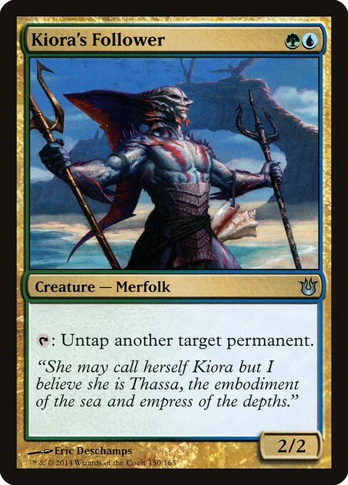 Kiora's Follower BNG-150 Uncommon Excellent Englisch
