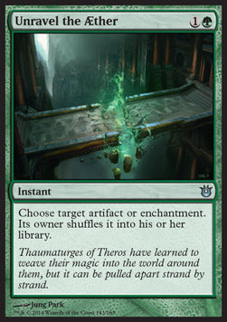 Unravel the Aether BNG-143 Uncommon Excellent Englisch