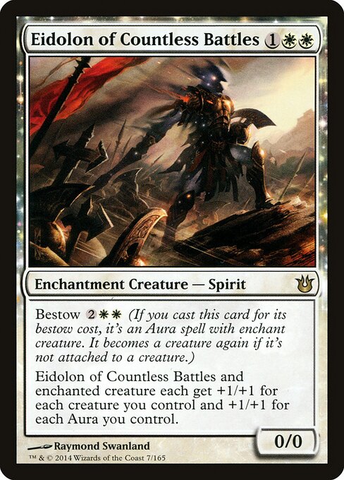 Eidolon der zahllosen Schlachten BNG-7 Rare Light Played Englisch