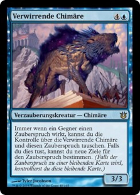 Verwirrende Chimäre BNG-48 Rare Excellent Deutsch