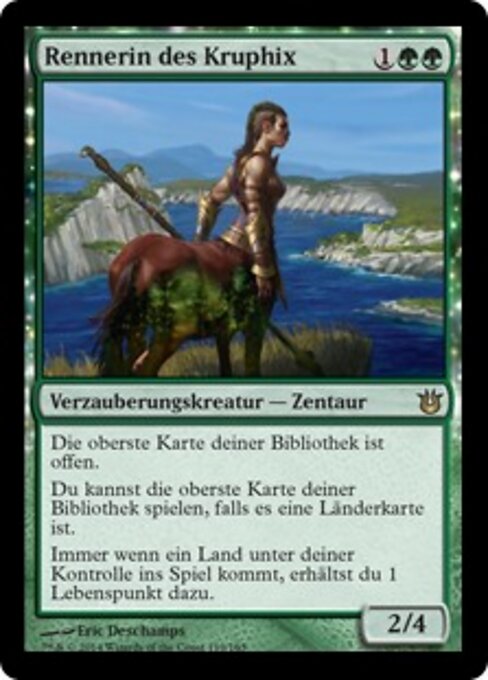 Rennerin des Kruphix BNG-119 Rare Good Deutsch