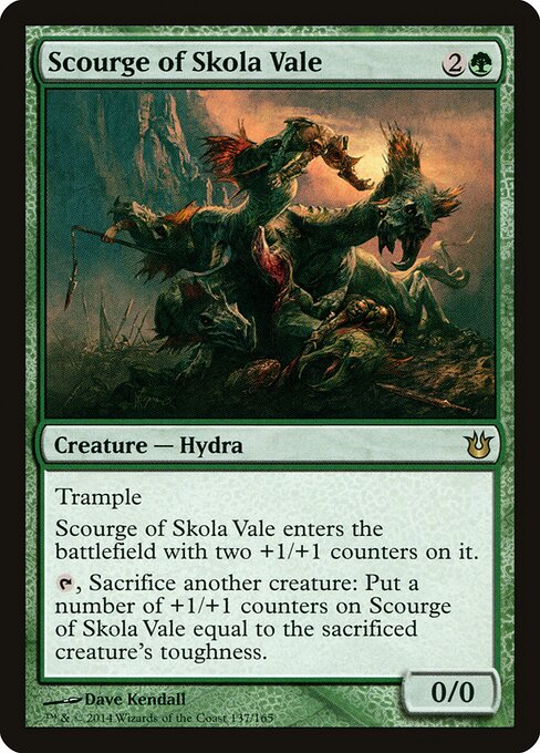 Scourge of Skola Vale BNG-137 Rare Excellent Englisch
