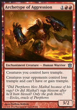 Archetype of Aggression BNG-88 Uncommon Excellent Englisch
