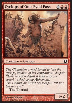 Zyklop vom Einaugenpass BNG-90 Common Excellent Deutsch Foil