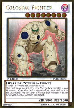 Kolossaler Kämpfer PGLD-043 Gold Rare Good Deutsch