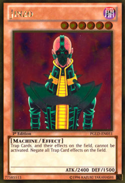 Jinzo PGLD-051 Gold Rare Excellent Deutsch
