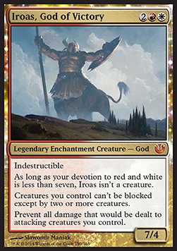 Iroas, Gott des Sieges JOU-150 Mythic Excellent Deutsch