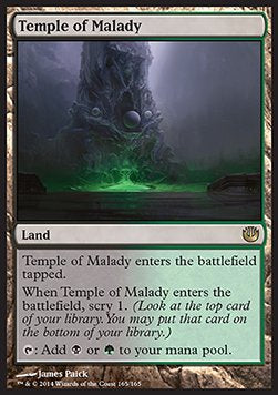Temple of Malady JOU-165 Rare Excellent Englisch